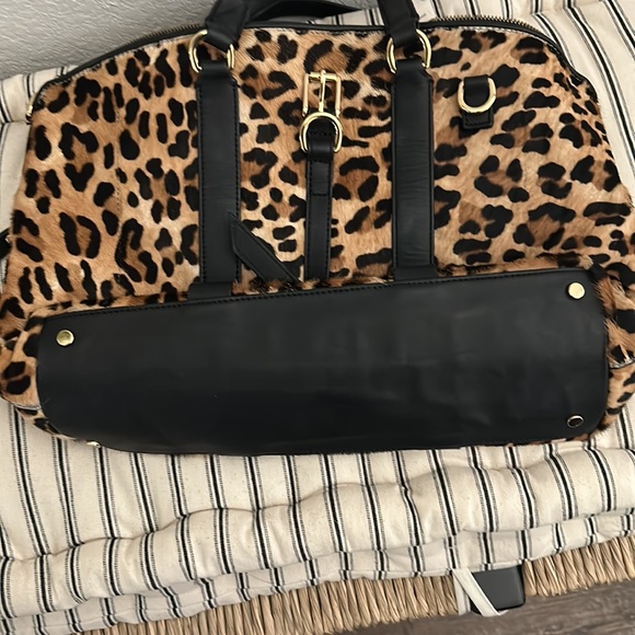 Banana Republic Calf Hair Satchel - Picture 10 of 10